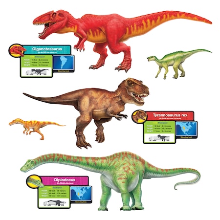 Trend Enterprises Discovering Dinosaurs Bulletin Board Set T8294